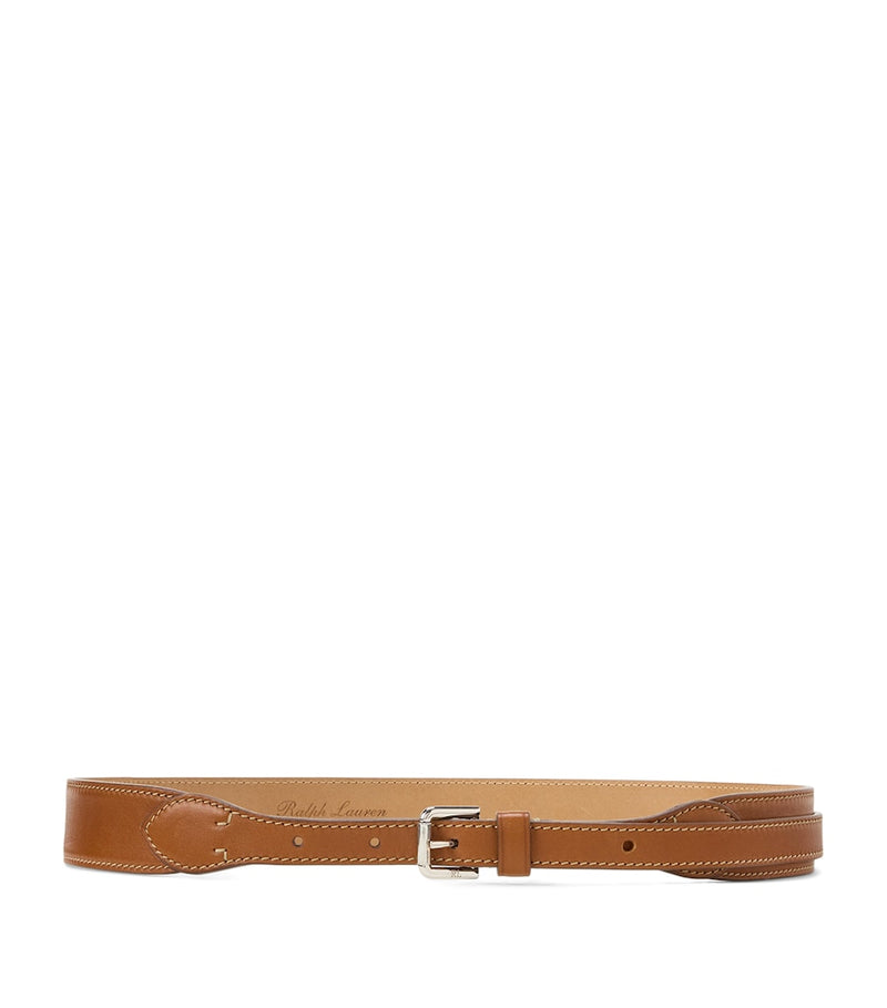 Ralph Lauren Collection slim leather belt - British product