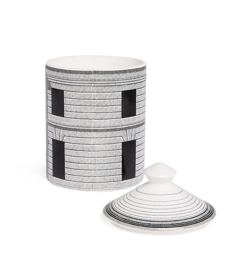 Fornasetti Small Architettura Candle woody Immaginazione scent 310g - British product