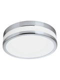 Eglo Silver Palermo LED ceiling light (British brand)
