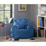 Argos Kaikoo Large Blue Teenager Bean Bag Chair- Buy online at McGrocer