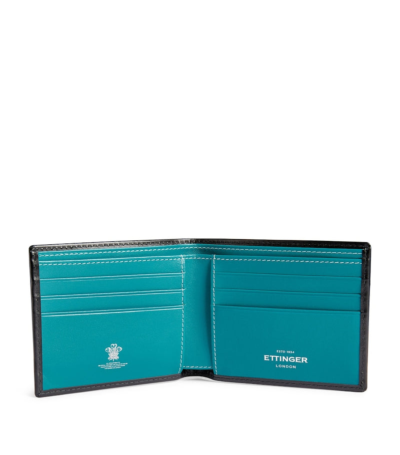 Ettinger Sterling bifold leather wallet (British brand)