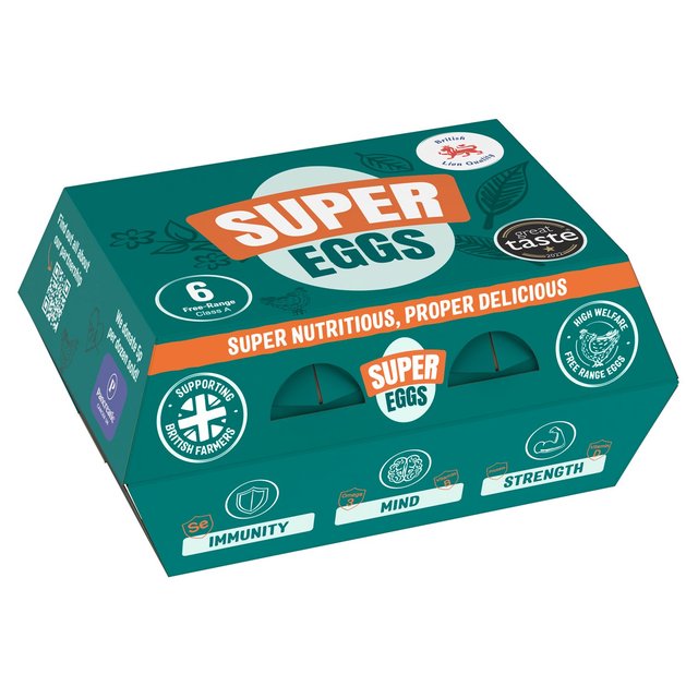 St.Ewe Free Range Super Eggs 6 per pack GOODS M&S