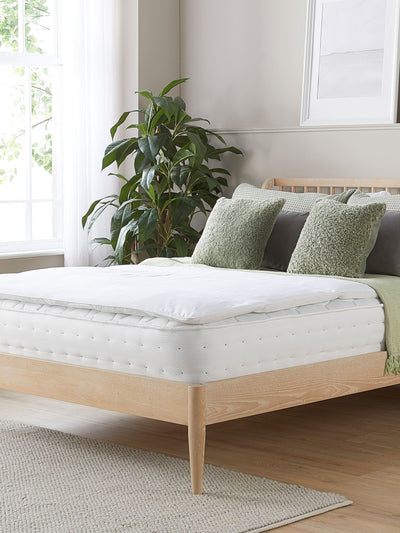 Slumberdown White Sleep Soundly Anti Allergy Mattress Topper 3cm