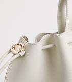 Claudie Pierlot Alban grained leather tote bag, UK version