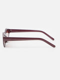 Oliver Bonas brown angled sunglasses chocolate frame (British brand)