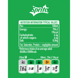Sprite lemon and lime sparkling soft drink 2L (British brand)
