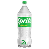 Sprite lemon and lime sparkling soft drink 2L (British brand)