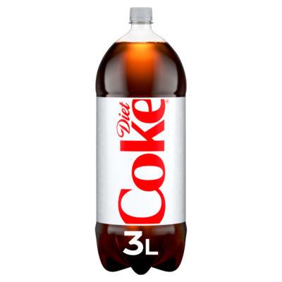 Coca-Cola Diet Coke 3L bottle, UK version