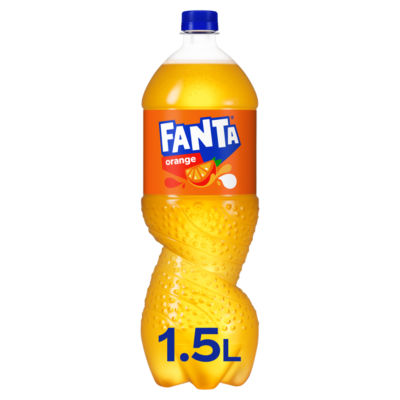 ASDA Fanta Orange Sparkling Soft Drink 1.5L Bottle- Buy online at McGrocer