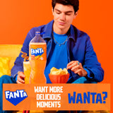 Fanta orange soft drink 1.5L bottle - British product