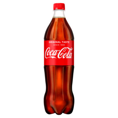 Coca-Cola Original Taste soft drink 1L - British product