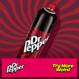 Dr Pepper soft drink 1.5L bottle (British brand)
