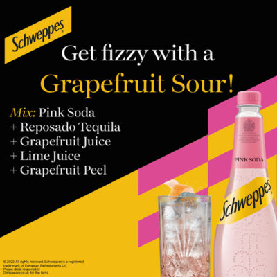 Schweppes Pink Soda 1L (British brand)