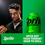 Sprite Zero Sugar lemon-lime soft drink 8 x 330ml (British brand)