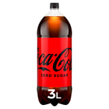 ASDA Coca-Cola Zero Sugar Cola Soft Drink 3L- Buy online at McGrocer