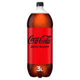 Coca-Cola Zero Sugar soft drink 3L bottle, UK version
