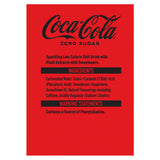 Coca-Cola Zero Sugar soft drink 3L bottle, UK version