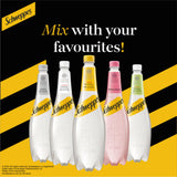 Schweppes slimline elderflower tonic water 1L bottle (British brand)