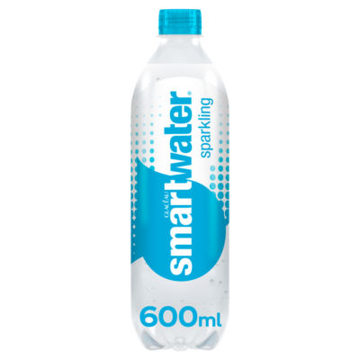 Glaceau Smartwater Sparkling 600ml, UK version
