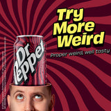 Dr Pepper sparkling soft drink 18 x 330ml - British product