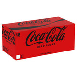 Coca-Cola Zero Sugar cola 18 x 330ml (British brand)