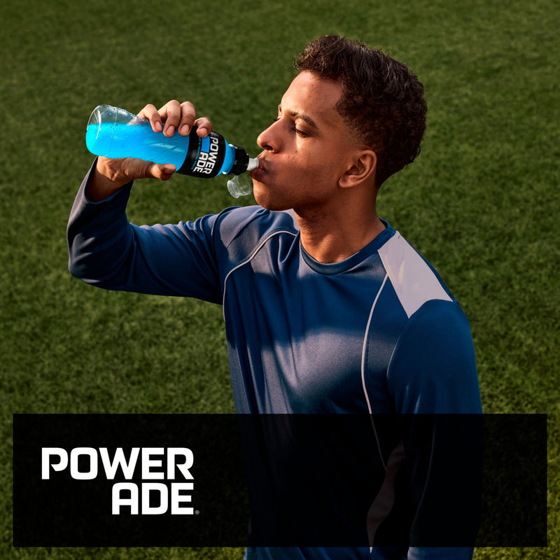 Powerade Berry & Tropical isotonic sports drink 4x500ml, UK version