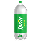 Sprite lemon lime soft drink 3L bottle - British product