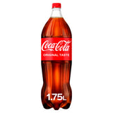 Coca-Cola Original Taste cola drink 1.75L - British product