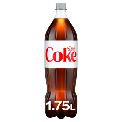 Coca-Cola Diet Soda 1.75 Litre Bottle - British product
