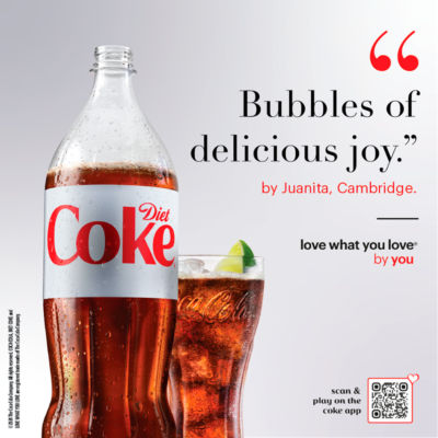 Coca-Cola Diet Soda 1.75 Litre Bottle - British product