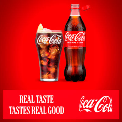 Coca-Cola Original Taste cola 500ml - British product