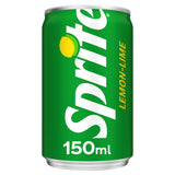 Sprite lemon lime sparkling soft drink 150ml (British brand)