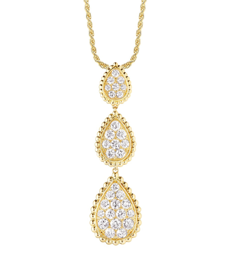 Boucheron Serpent Bohème three motifs necklace, imported from the UK