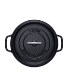 Staub Buster Punch cocotte 28cm steel knob - British product