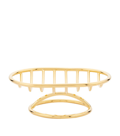 Harrods Zodiac Cylinder Gold-Plated Soap Dish- Buy online at McGrocer