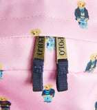 Ralph Lauren embroidered Polo Bear kids backpack, UK version