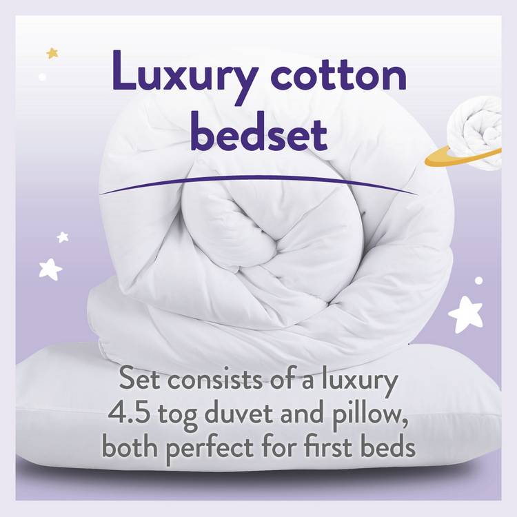 Slumberdown 4.5 Tog Kids Bedset Single (British brand)