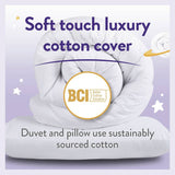 Slumberdown 4.5 Tog Kids Bedset Single (British brand)