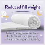 Slumberdown 4.5 Tog Kids Bedset Single (British brand)