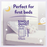 Slumberdown 4.5 Tog Kids Bedset Single (British brand)