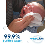 WaterWipes Baby Wipes Sensitive Newborn Plastic Free Wipes 28 Wipes Travel 28 per pack GOODS M&S