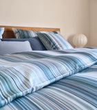 Schlossberg Loris stripe cotton duvet cover king 230x220cm (British brand)