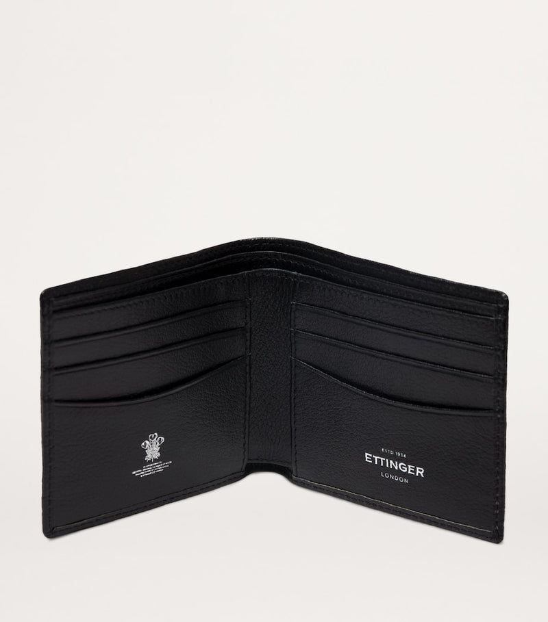Ettinger 6-slot Capra bifold wallet in goat leather, UK version