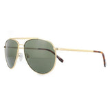 Lacoste L177S gold men sunglasses, pilot style (British brand)