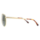 Lacoste L177S gold men sunglasses, pilot style (British brand)