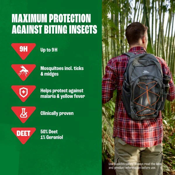Jungle Formula insect repellent spray with DEET 125ml, UK version