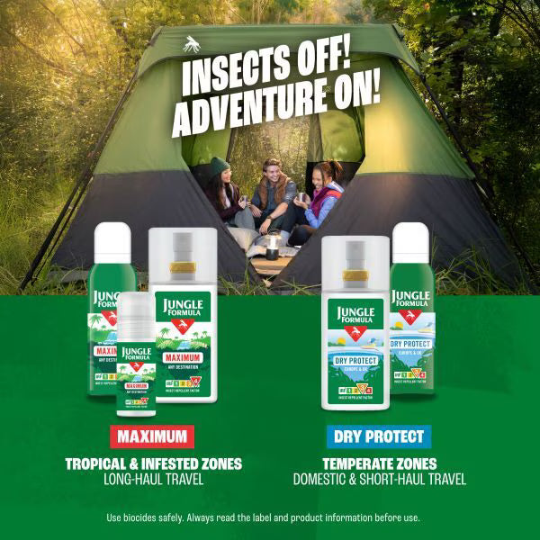 Jungle Formula insect repellent spray with DEET 125ml, UK version