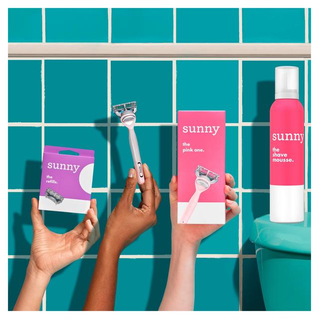 Sunny The Refills Razor Blades 4 per pack GOODS M&S