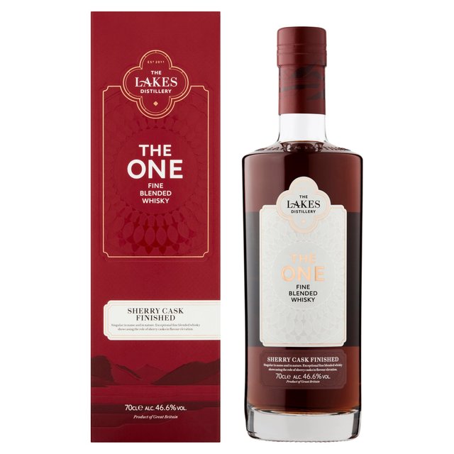 The Lakes Distillery ONE Sherry Cask Expression Whisky 70cl GOODS M&S