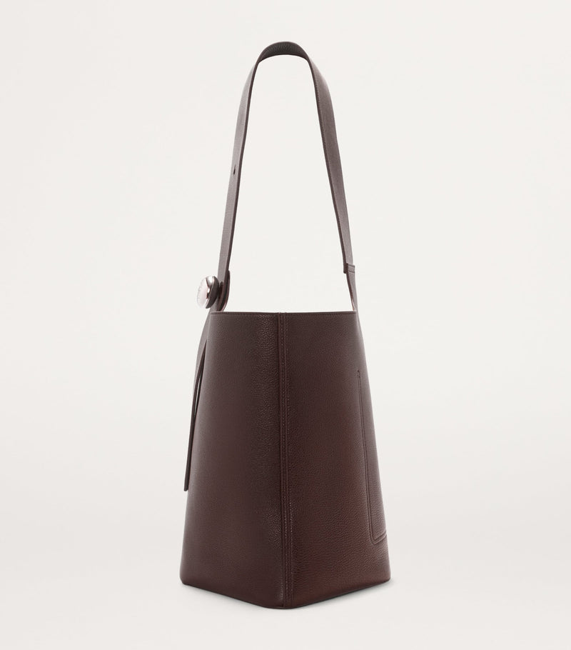 LOEWE Pebble bucket bag calfskin leather (British brand)